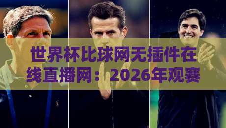 世界杯比球网无插件在线直播网:2026年观赛新选择,告别卡顿与广告轰炸 世界杯比球网无插件在线直播网:2026年观赛新选择,告别卡顿与广告轰炸