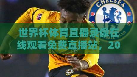 世界杯体育直播录像在线观看免费直播站,2026年球迷必备的观赛指南!