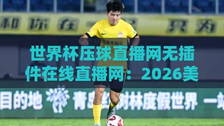 世界杯压球直播网无插件在线直播网:2026美加墨世界杯观赛新姿势 世界杯压球直播网无插件在线直播网:2026美加墨世界杯观赛新姿势