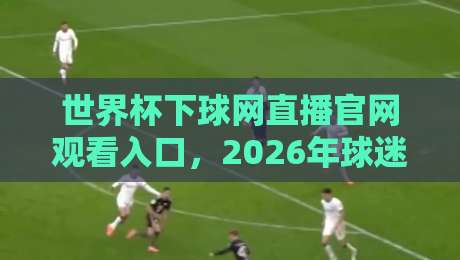 世界杯下球网直播官网观看入口，2026年球迷必收藏的五大观赛渠道！