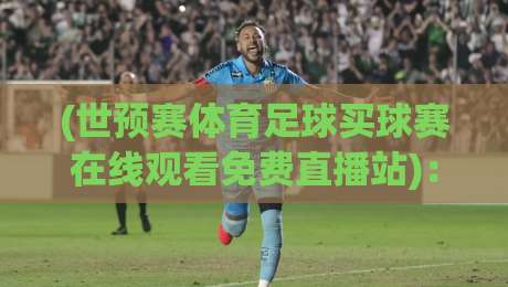 (世预赛体育足球买球赛在线观看免费直播站)：2026年最新观赛渠道与避坑指南
