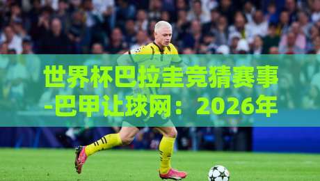 世界杯巴拉圭竞猜赛事-巴甲让球网:2026年巴拉圭主场胜率与巴甲让球盘口深度解析