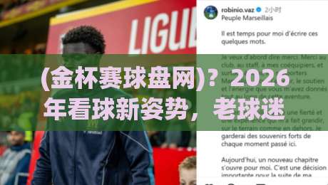 (金杯赛球盘网)？2026年看球新姿势，老球迷都这么玩