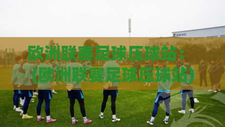 欧洲联赛足球压球站： (欧洲联赛足球压球站) 2026年资深玩家亲测避坑指南