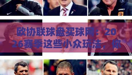 欧协联球盘买球网:2026赛季这些小众玩法,你肯定没听过 欧协联球盘买球网:2026赛季这些小众玩法,你肯定没听过